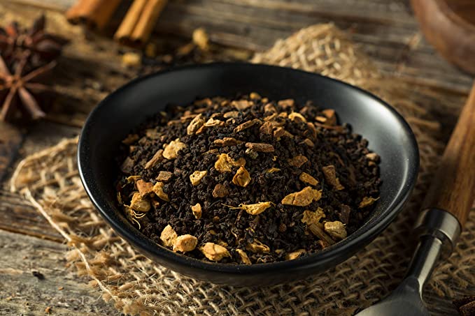 Masala Chai Tea from TeaThrills™ (Masala Tea Contains Single Estate Organic Black Tea from Assam, Ginger, Cinnamon, Cardamom, Black Pepper, Star Anise, and Clove): Amazon.in: Grocery & Gourmet Foods