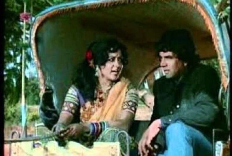फिल्म शोले का दृश्य