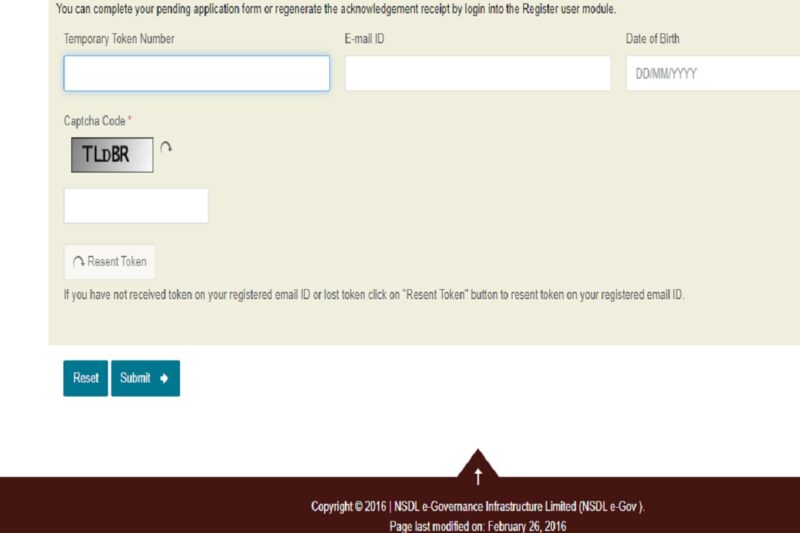 PAN CARD CORRECTION ONLINE