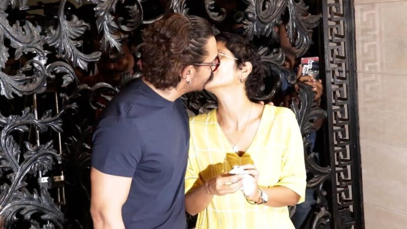 2018 Aamir Birthday Liplock