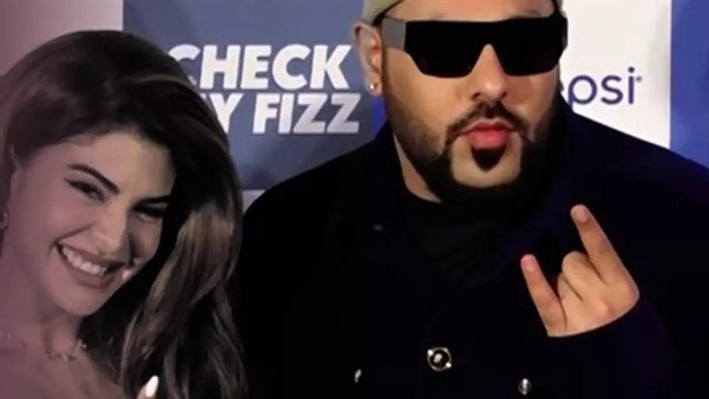 Amid Rs 200 crore money laundering case, Jacqueline Fernandez promotes her new campaign with Badshah | Hindi Movie News - Bollywood - Times of India