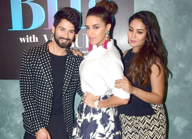 shahid kapoor mira rajput neha dhupia show
