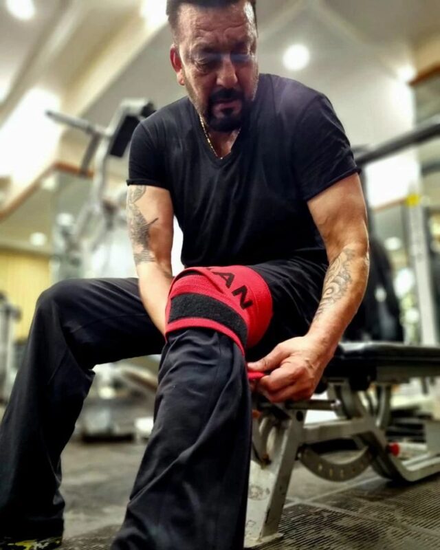 Sanjay Dutt shared a workout video on social media