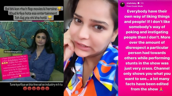 War of words on social media between Khatron Ke Khiladi 13 contestants Archana Gautam and Daisy Shah; former says 'Ungli nahi karna mujhe' - Times of India
