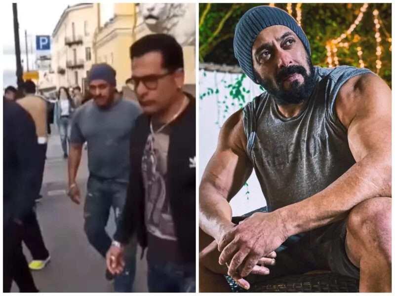 Tiger 3': Salman Khan gets snapped in Russia with nephew Nirvaan as he shoots for his next film with Katrina Kaif | Hindi Movie News - Times of India