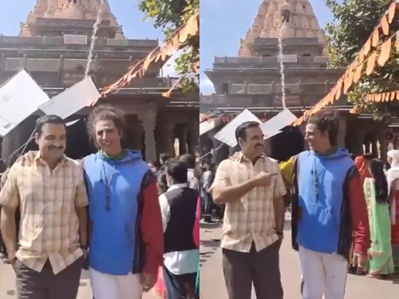 Oh My God 2 Shooting in Ujjain: ओएमजी-2 में सामने आया अक्षय कुमार का नया लुक महाकाल मंदिर में हुई शूटिंग - Oh My God 2 Shooting in Ujjain: Akshay Kumars new