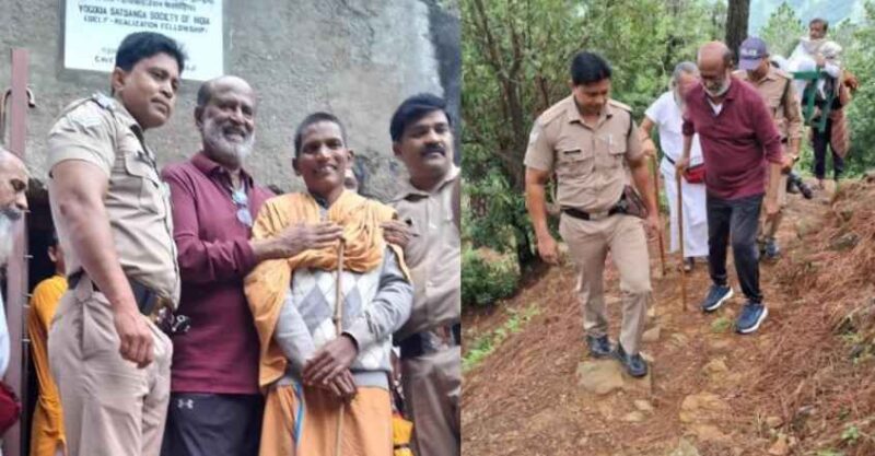 Uttarakhand on foot; Superstar holding the fan | Chennai | Entertainment News